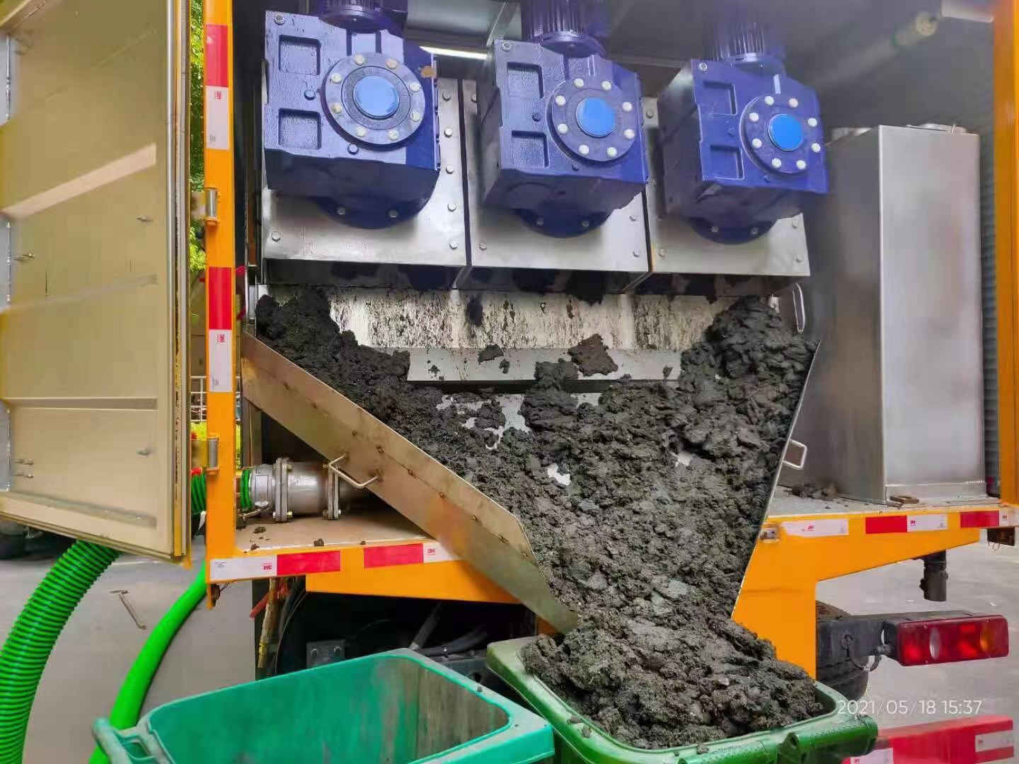 龙湖化粪池清掏城市维护站-泥浆净化干湿分离处理